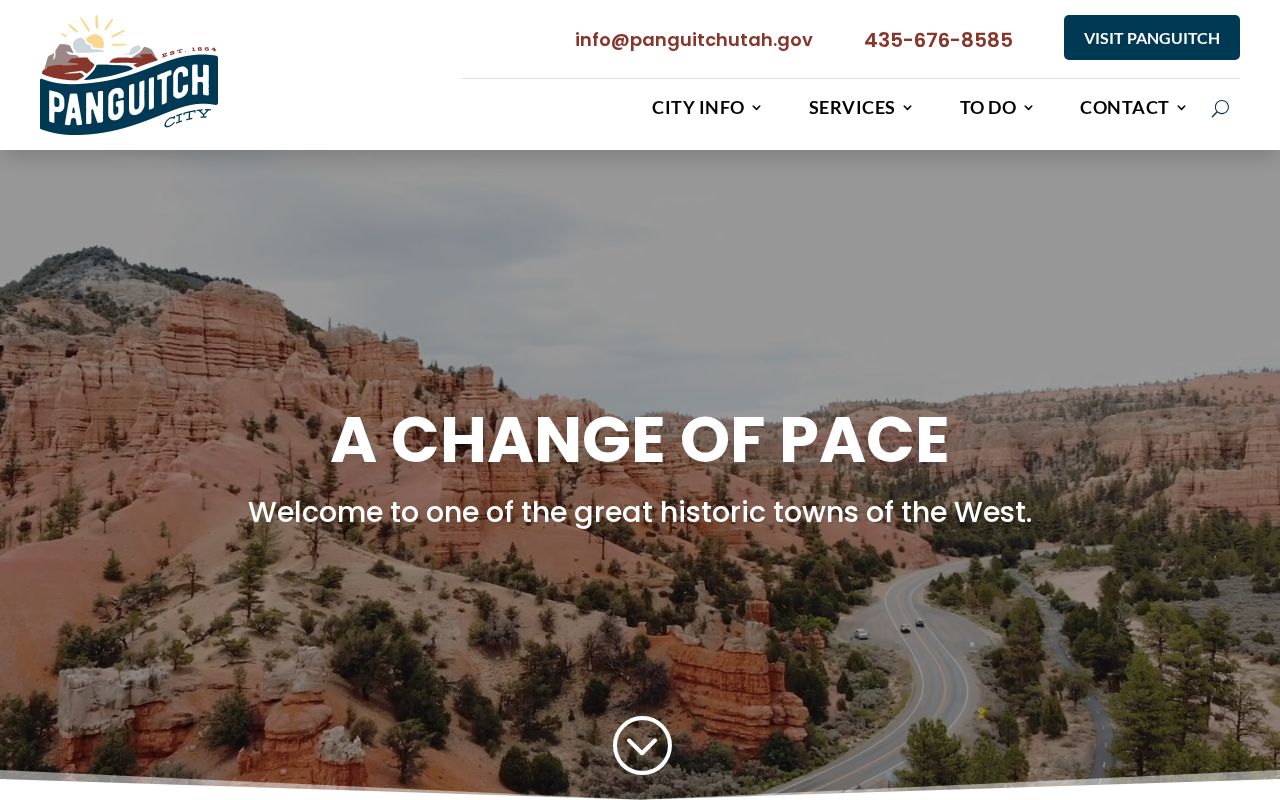 Panguitch record check Garfield County city website view